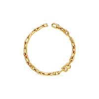 b chain thin necklace