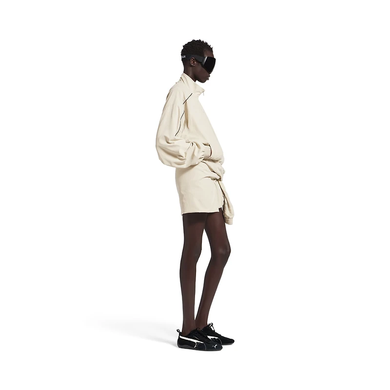 knotted tracksuit skirt