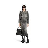 lace-up jacket