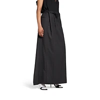 patched slip dress
