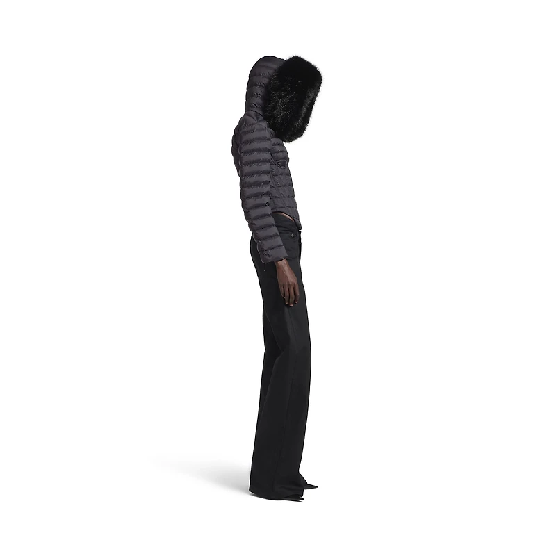 curved waist pants