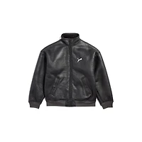 balenciaga i puma leather jacket