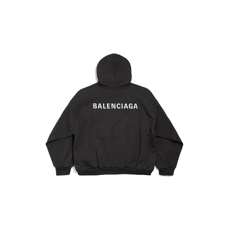new balenciaga back hoodie medium fit