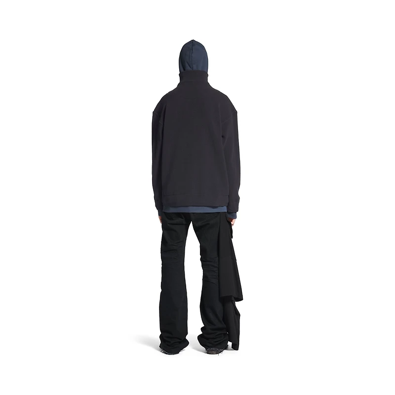 hybrid zip-up cardigan