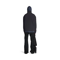 hybrid zip-up cardigan