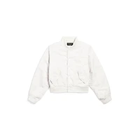 loop sports icon shrunk varsity jacket