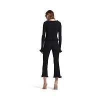 flared capri pants
