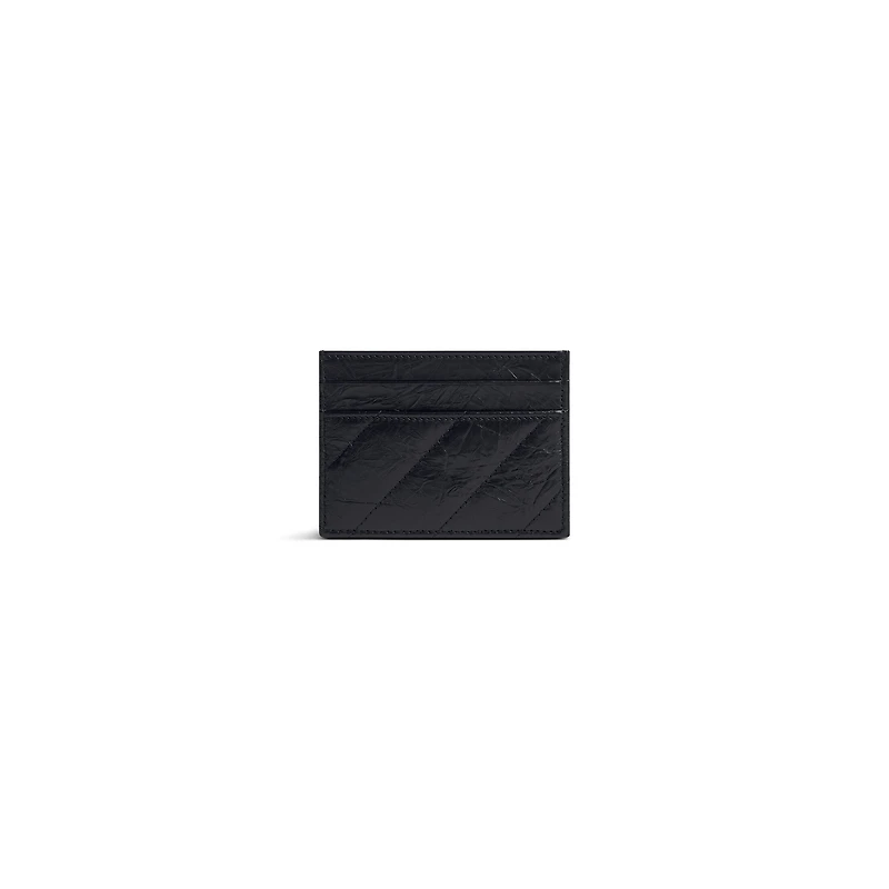 crush card holder quilted