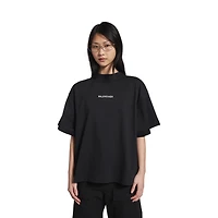 balenciaga back cropped t-shirt