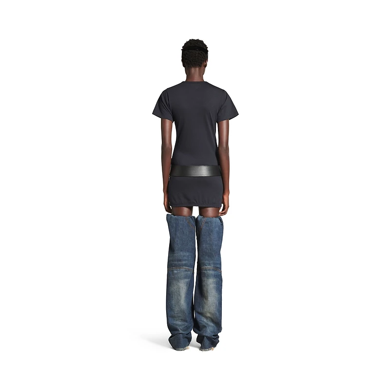 fitted t-shirt dress