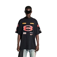 sponsor logos t-shirt oversized