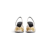 knife bb slingback pump