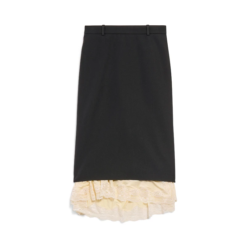 lingerie tailored skirt