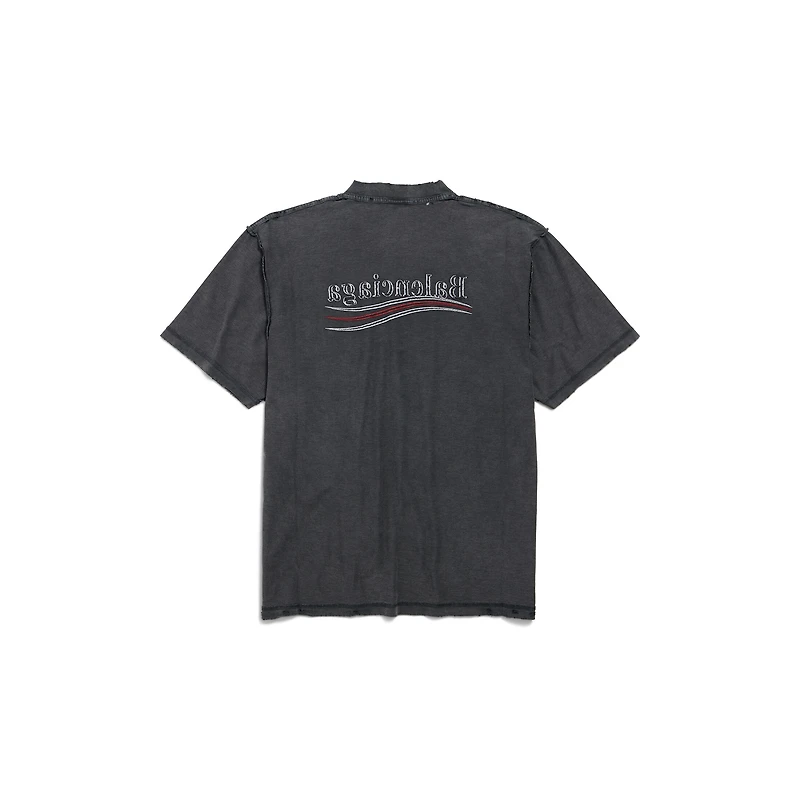 political campaign inside-out t-shirt large fit
