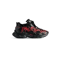 runner graffiti sneaker