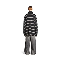 laurel classic long sleeve oversized polo