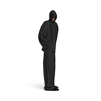hooded zip-up jacket