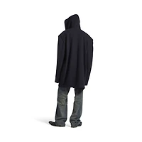 hooded short coat