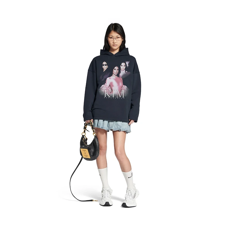 kim k no rib hoodie