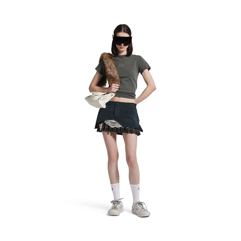 loop sports icon fitted t-shirt