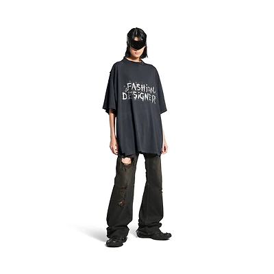 fashion designer oversized t-shirt