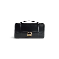 hourglass pochette with chain 