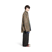 paris liberty layered shirt oversized