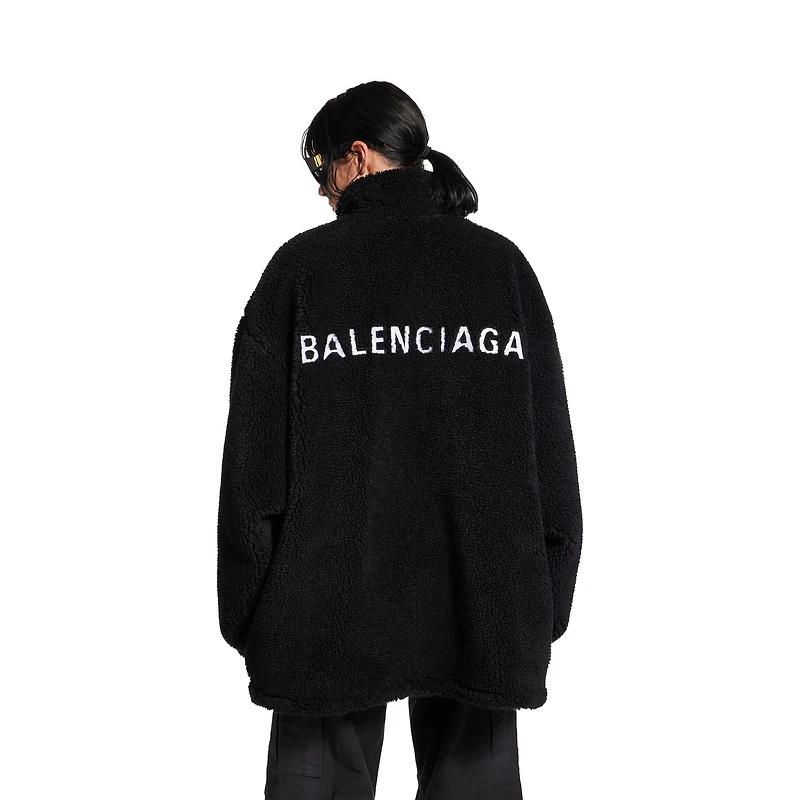 balenciaga back zip-up jacket