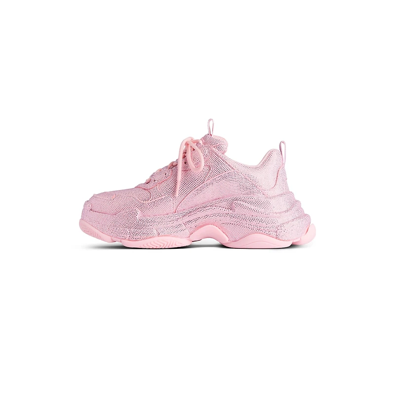 triple s sneaker with rhinestones