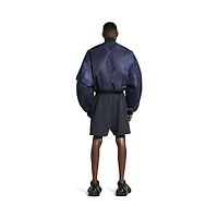 taped balenciaga back shorts