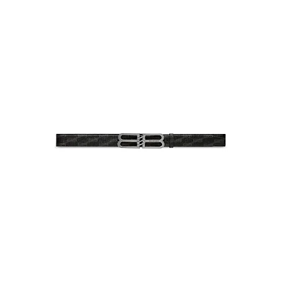bb signature belt monogram coated canvas