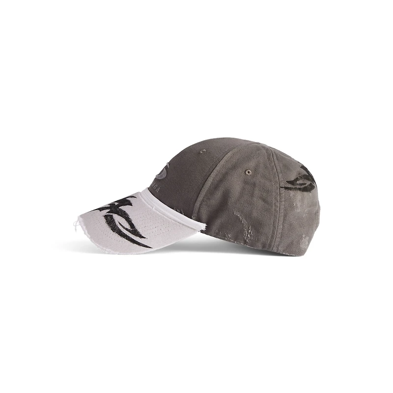 patched visor cap