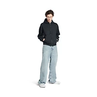 flipped uni zip-up hoodie regular fit