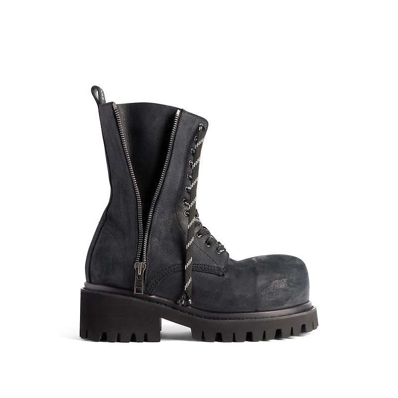 stomper zipped bootie