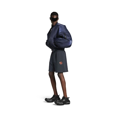 taped balenciaga back shorts