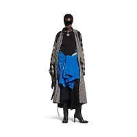 pleated dress stola 