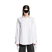 knotted cuff blouse