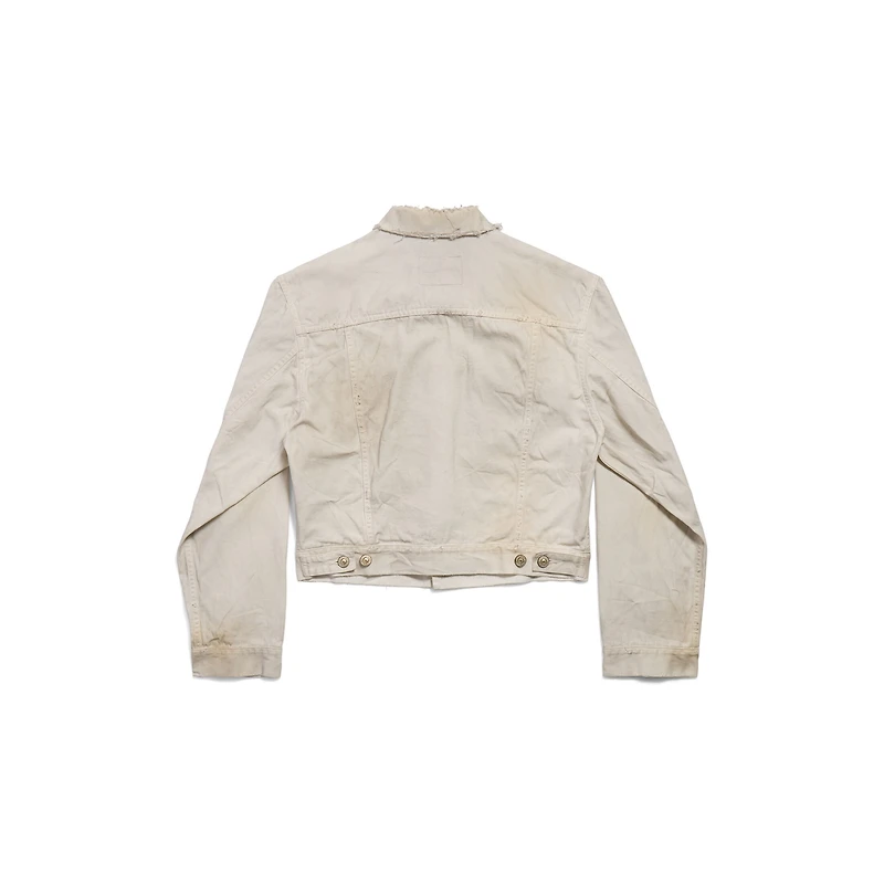 denim small fit jacket