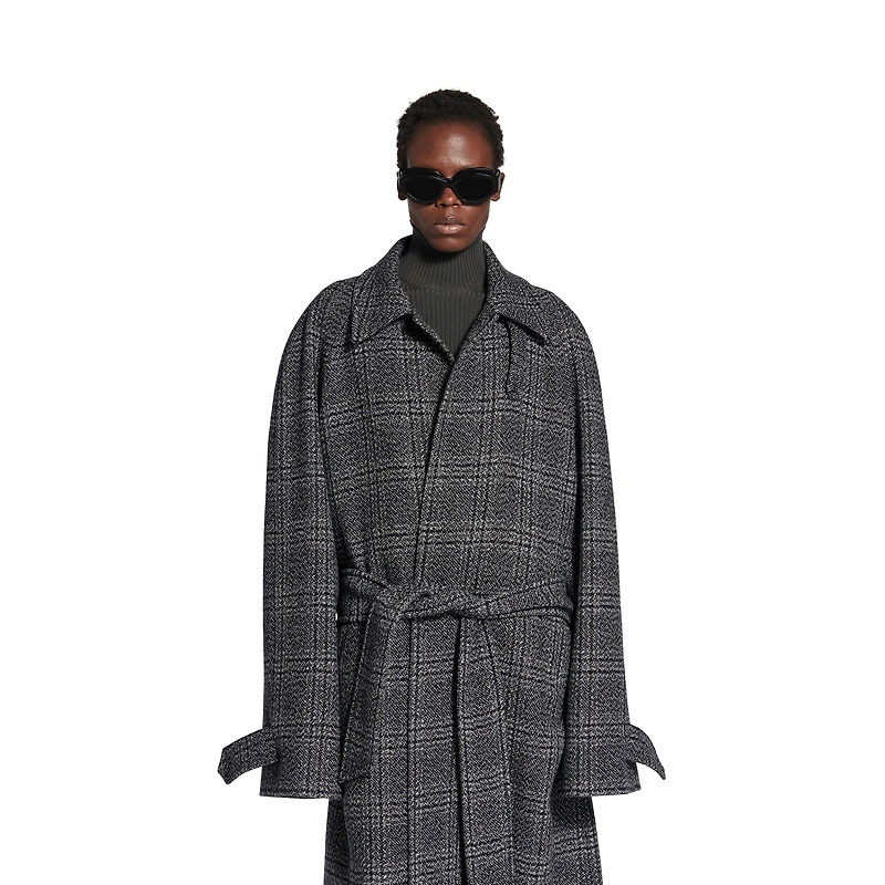 one layer raglan coat