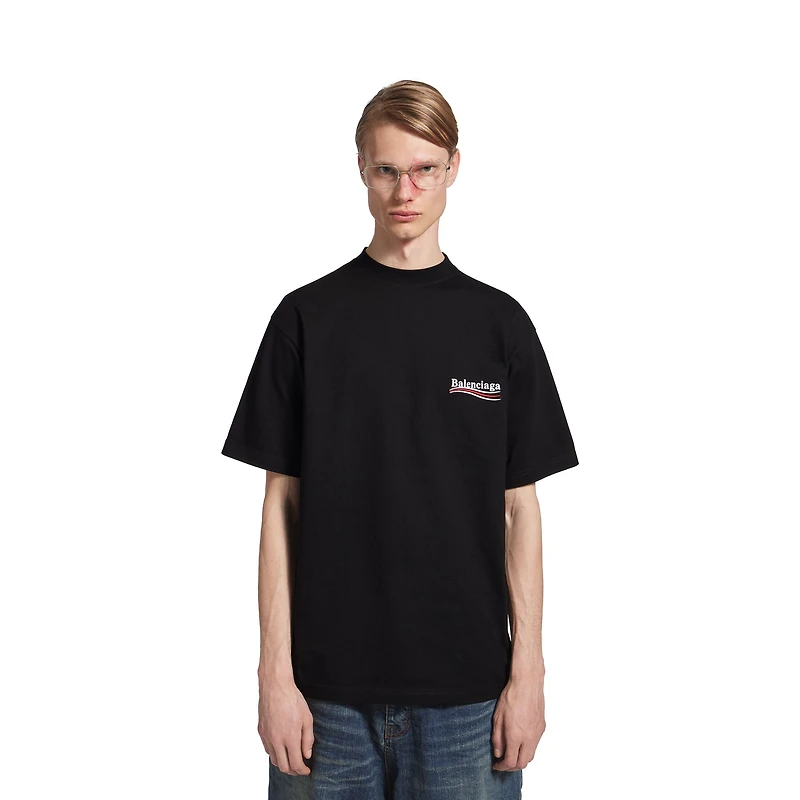 political campaign t-shirt large fit