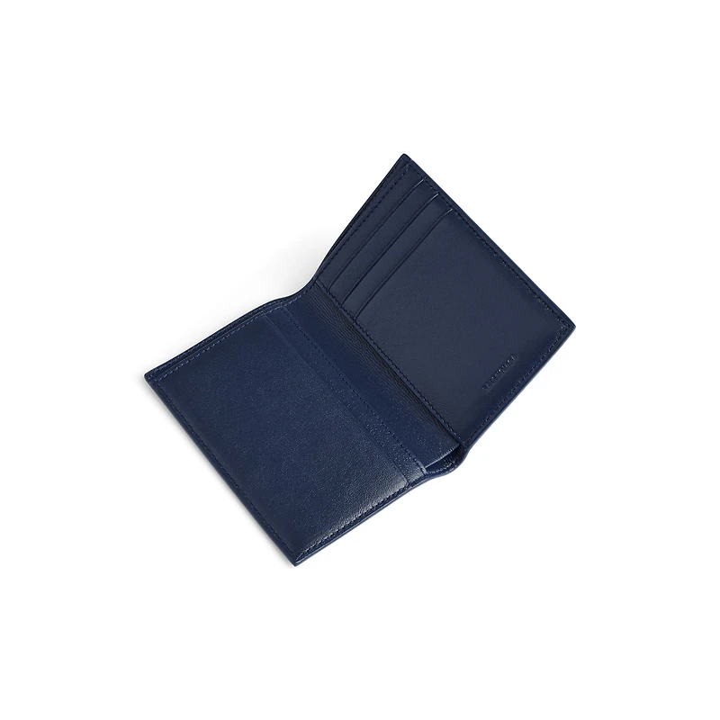 cash vertical bifolded wallet