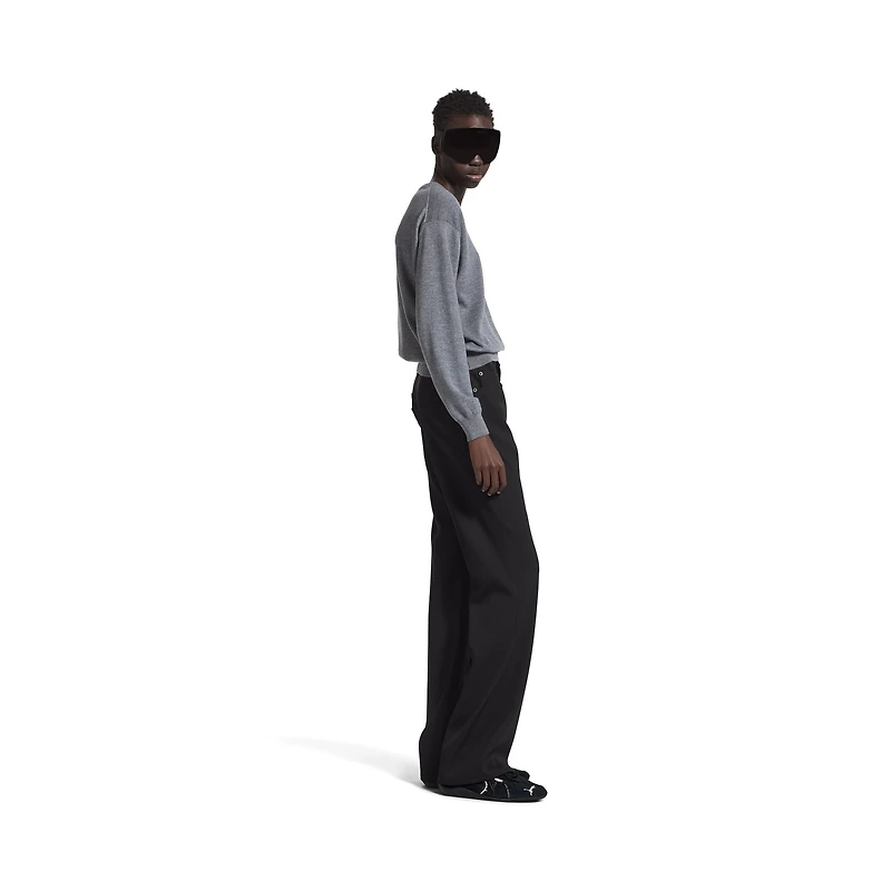 straight fit tailored pants
