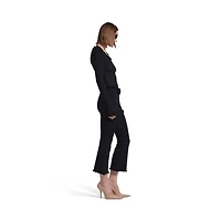 flared capri pants