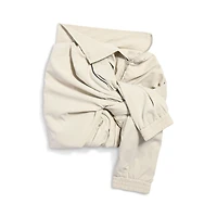 knotted tracksuit skirt