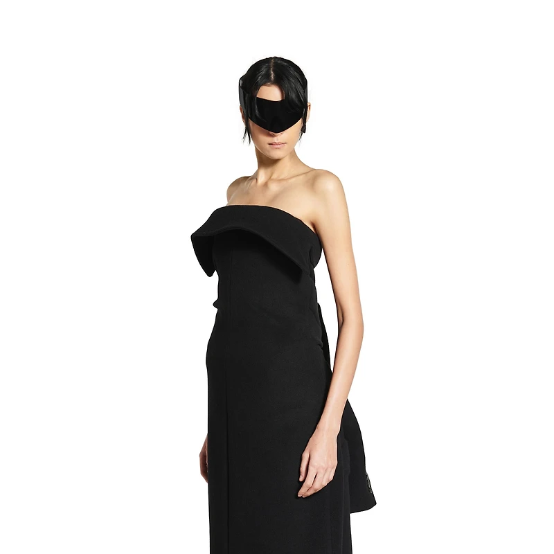coat bustier dress