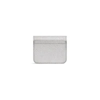 cash flap coin and card holder sparkling fabric