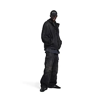 hooded workwear jacket