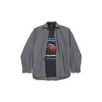 balenciaga i automobili lamborghini layered shirt