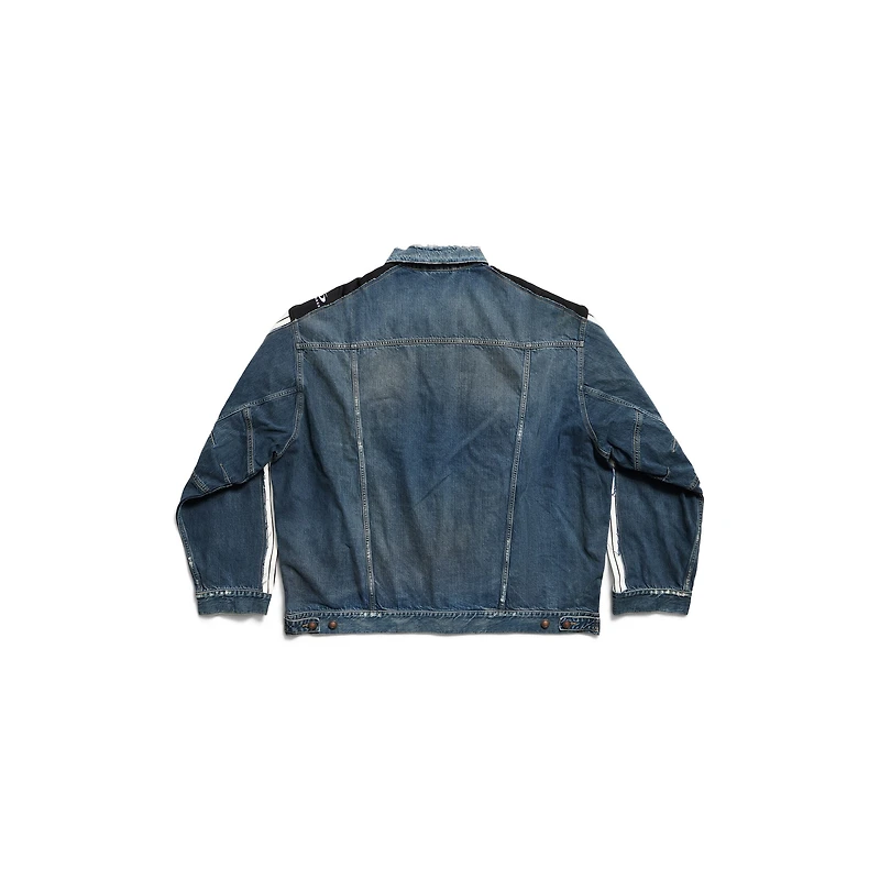 cut-up tracksuit jacket