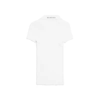 fitted polo top